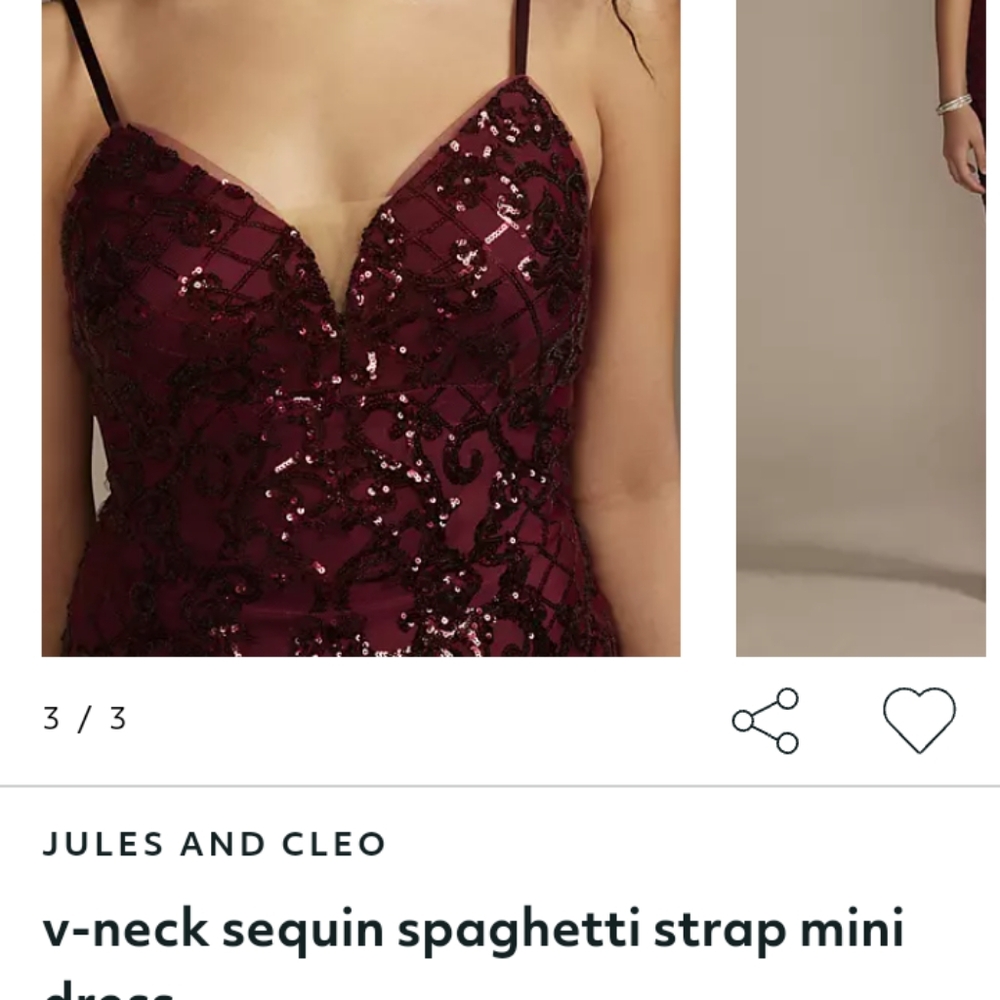 Formal dress